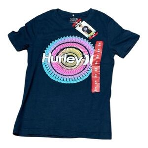 Hurley - NWT - Navy Tee with Multicolor Graphic